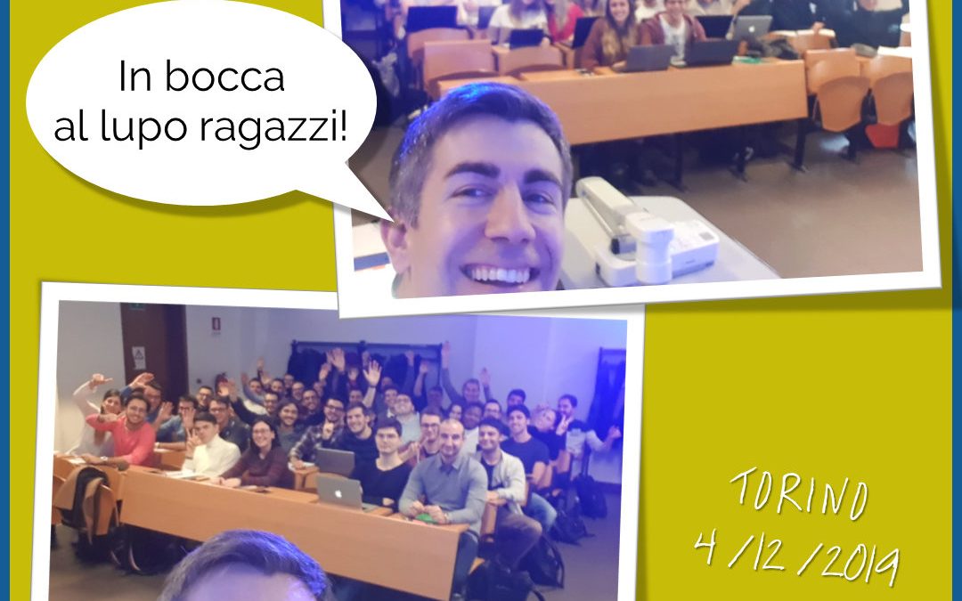 In bocca al lupo ragazzi!